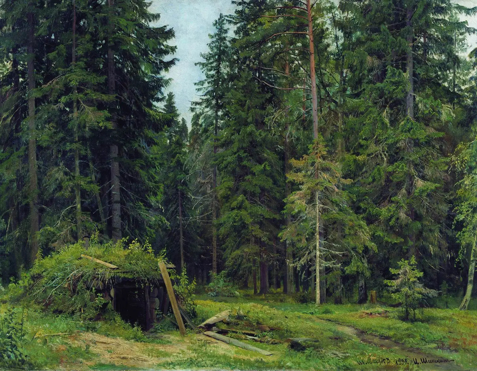 Lodge forestier - Ivan Chichkine - Alpha Reproduction