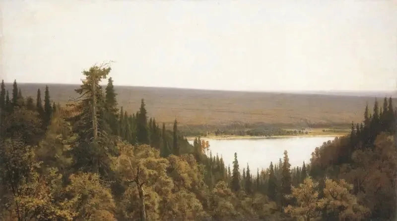 Log ricco (Foresta di abeti su Kama) - Ivan Chichkine