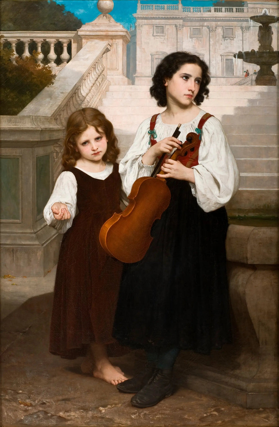 Lontano dalla patria - Bouguereau