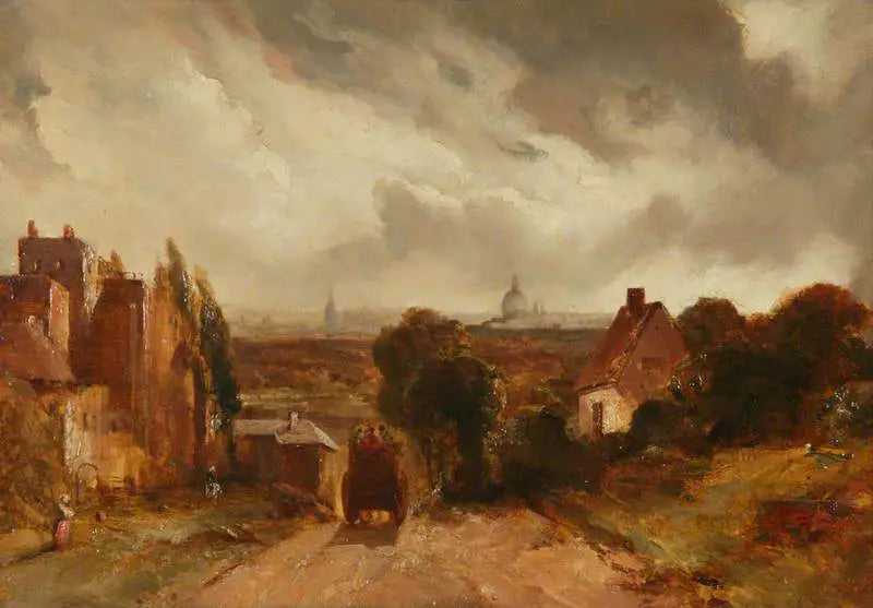 Londres depuis Hampstead Heath - John Constable - Alpha Reproduction