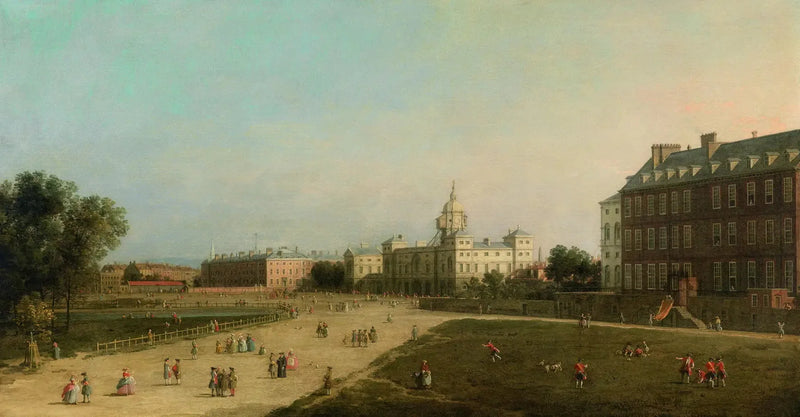 Londra : Nuovi Horse Guards da St James's Park - Canaletto
