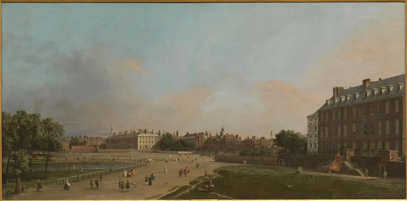 Londra : Old Horse Guards da St James's Park - Canaletto