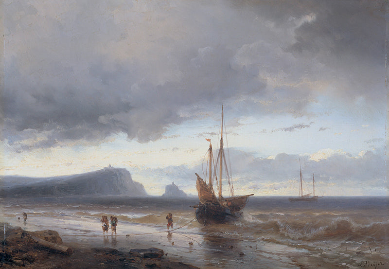Le long de la côte - Louis Meyer