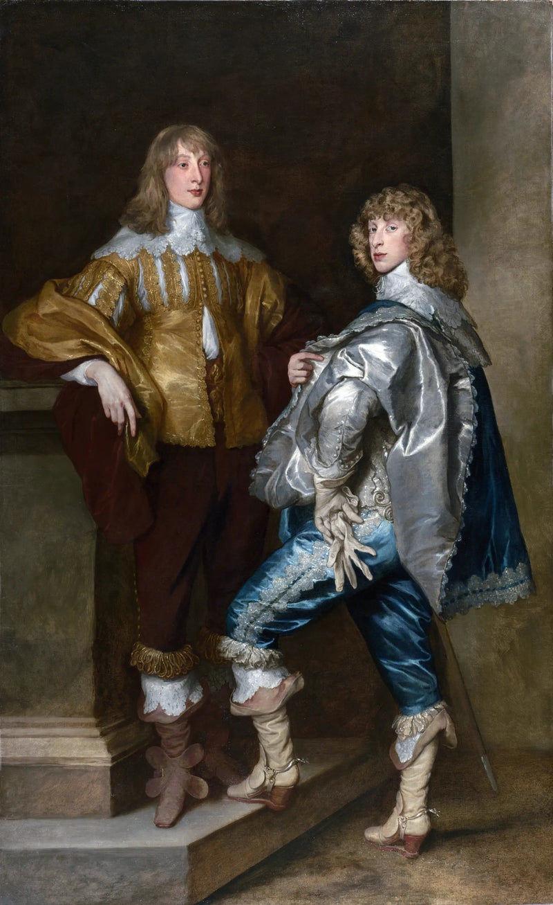 Lord John Stuart e suo fratello, Lord Bernard Stuart - Antoine van Dyck