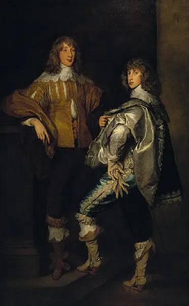 Lords John et Bernard Stuart - Thomas Gainsborough image 1 tableau peint à l’huile sur toile