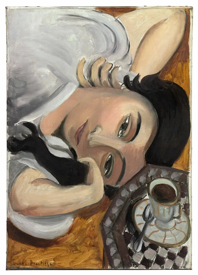 Lorette con la tazza di caffè - Henri Matisse
