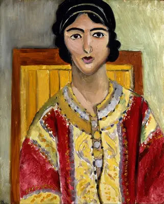 Lorette con giacca rossa - Henri Matisse