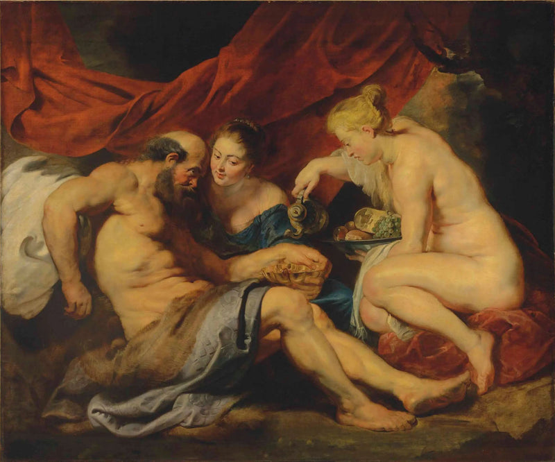 Lotto e sue figlie - Peter Paul Rubens