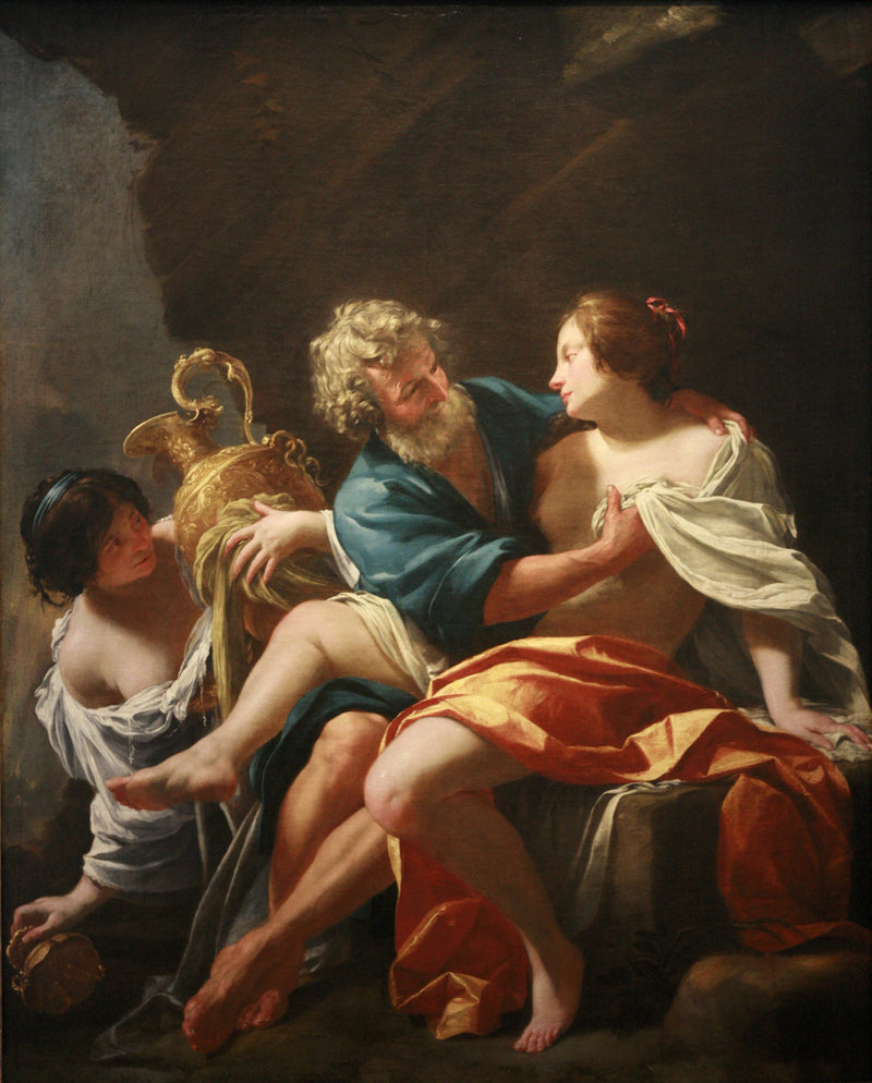 Loth e le sue figlie - Simon Vouet
