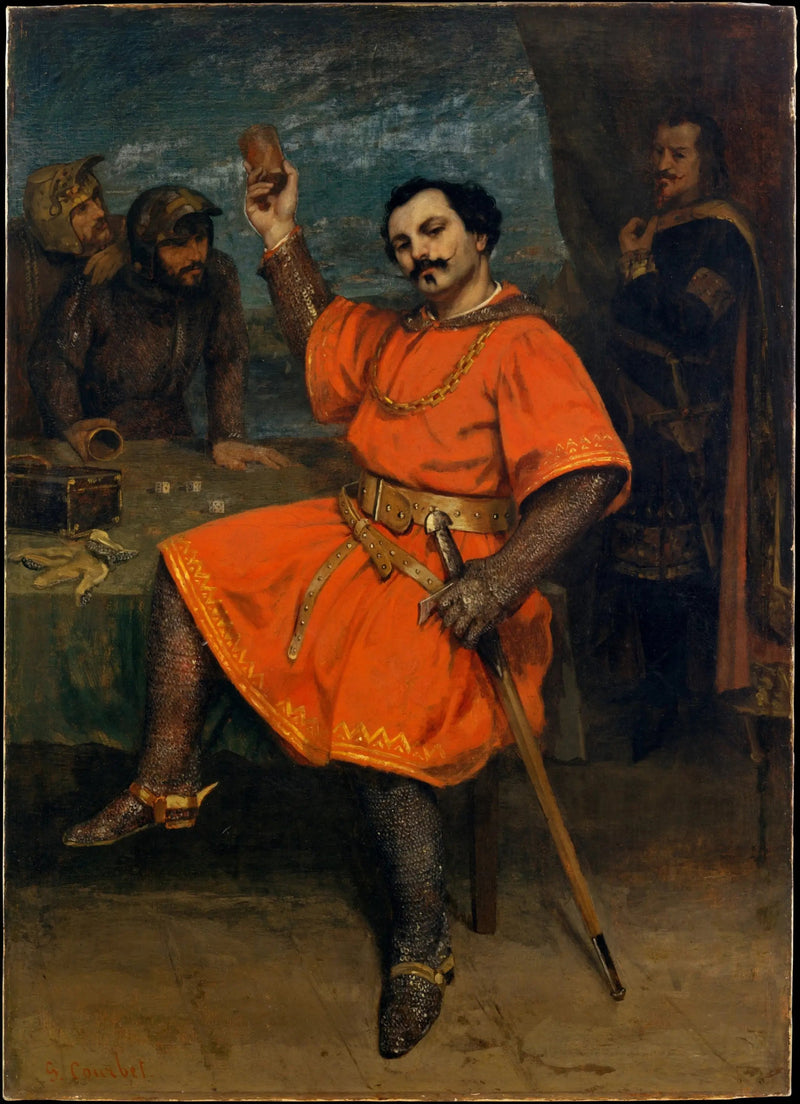Louis Gueymard nel ruolo di Robert le Diable - Gustave Courbet