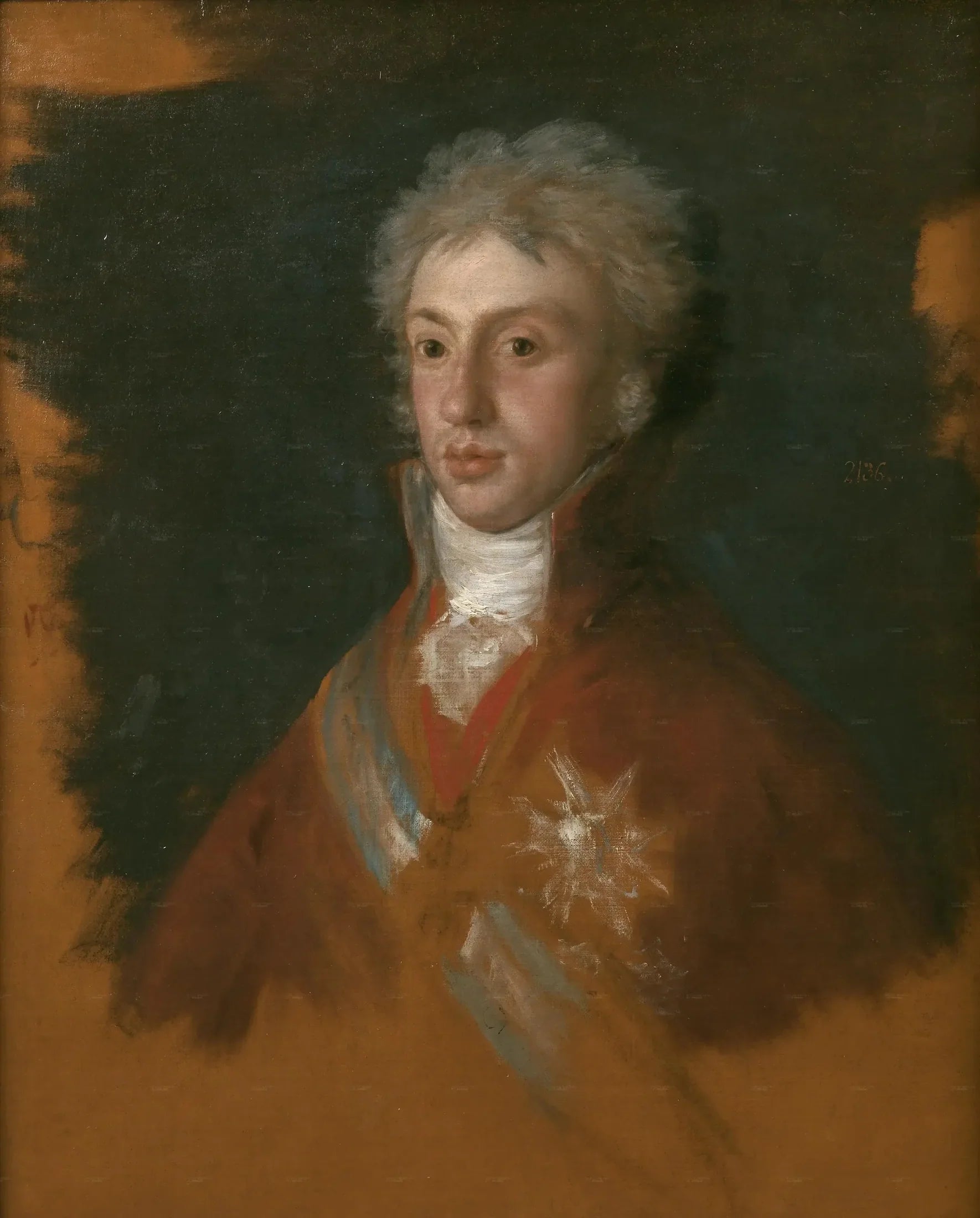 Louis Ier d'Étrurie - Francisco de Goya image 1 tableau peint à l’huile sur toile