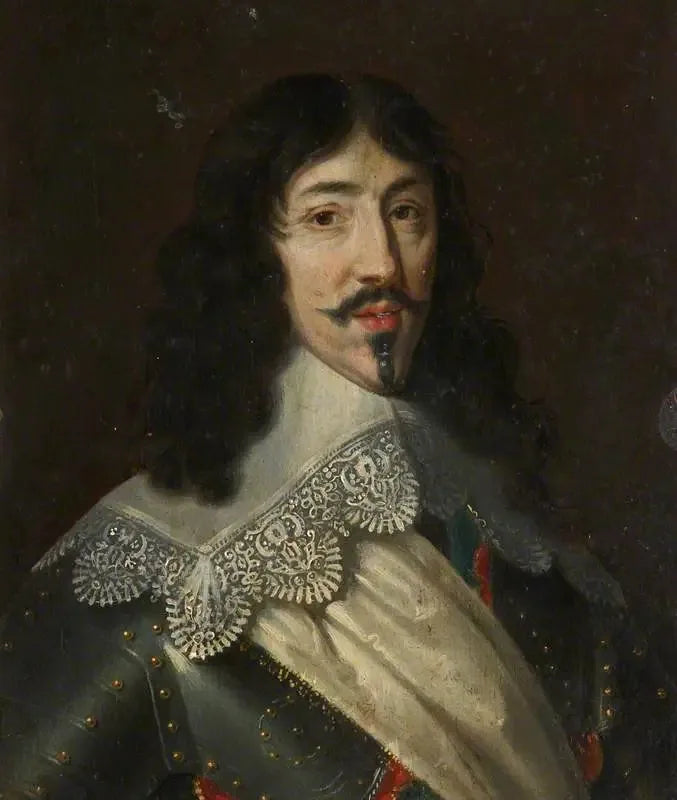 Louis XIII, 1601 - 1643. Roi de France - Philippe de Champaigne image 1 tableau peint à l’huile sur toile
