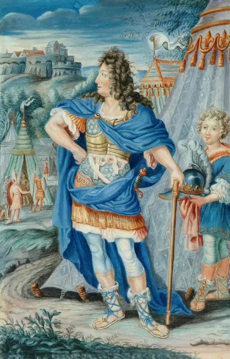 Luigi XIV in imperatore romano - Pierre Mignard