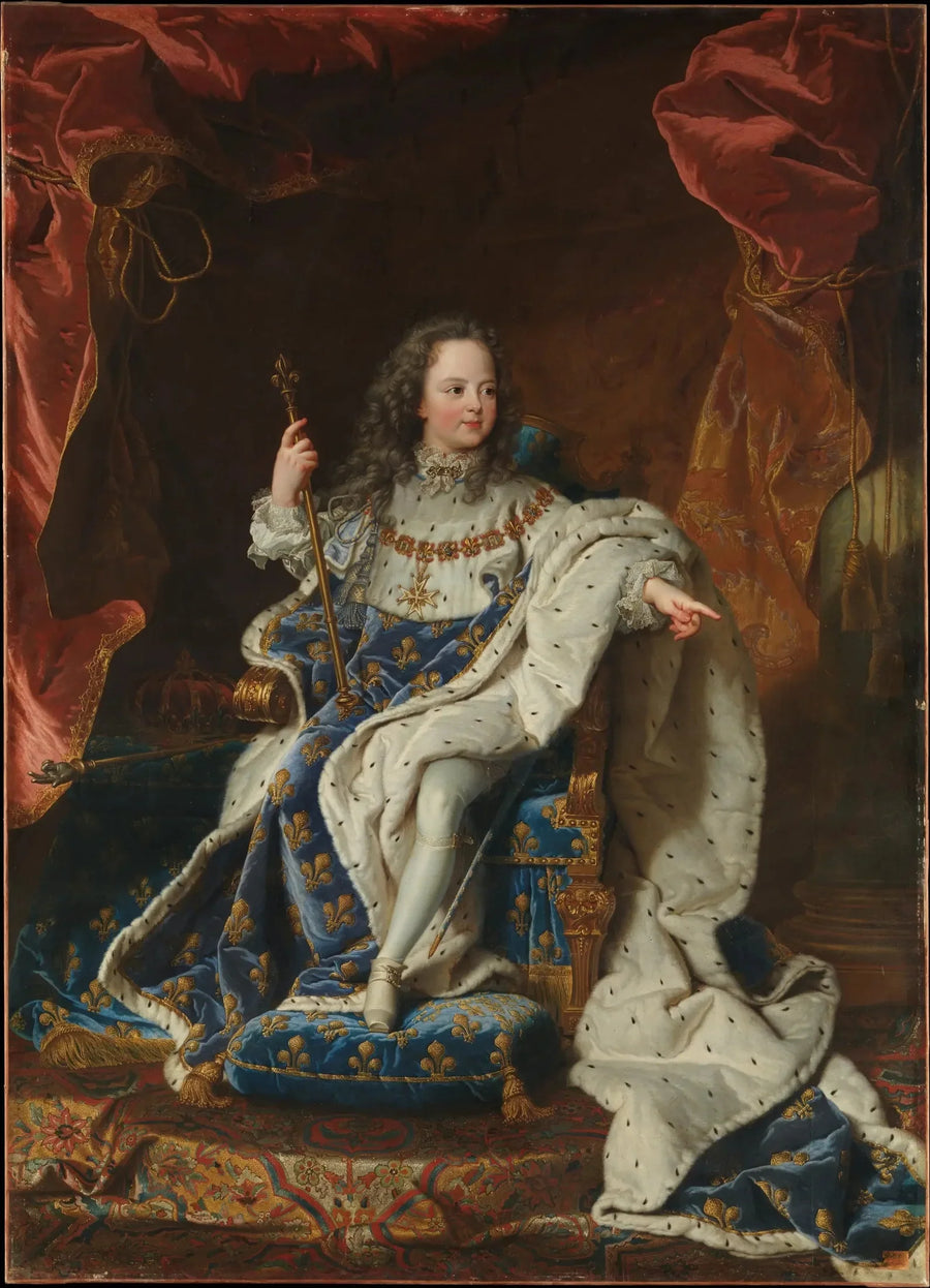 Luigi XV di Francia, bambino - Hyacinthe Rigaud