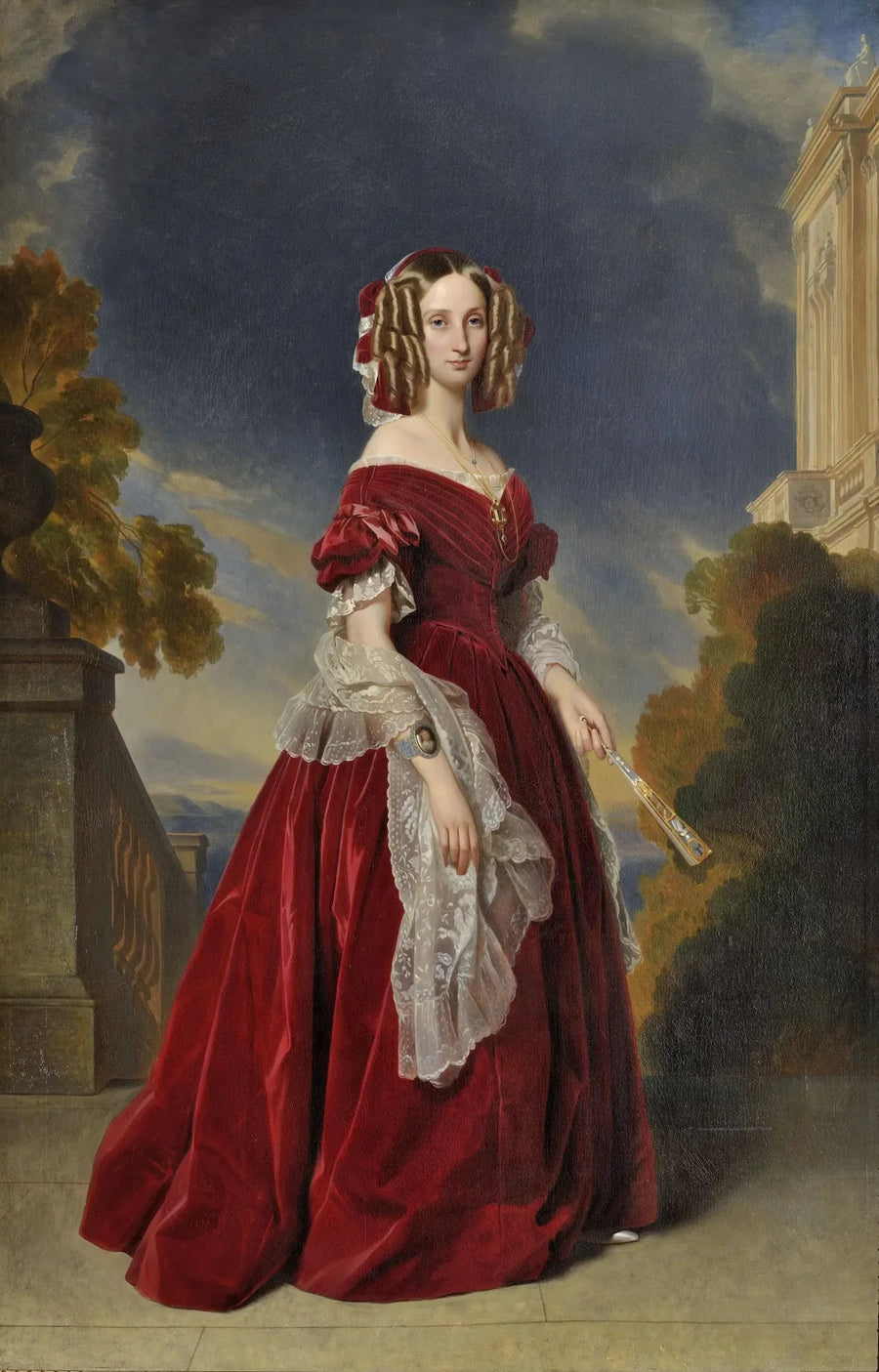 Louise d'Orléans, regina dei Belgi (1812-1850) - Franz Xaver Winterhalter