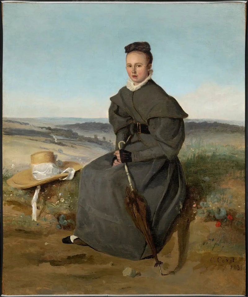 Louise Harduin al mattino - Jean-Baptiste Camille Corot