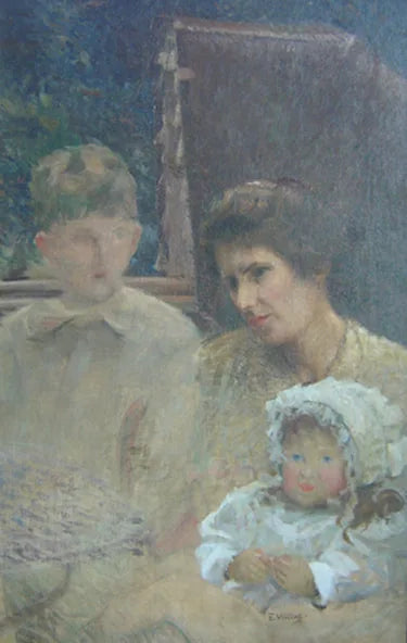 Louise, Tobias e Afonso - Eliseu Visconti