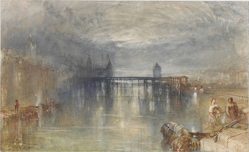 Lucerna: Luce di luna - J. M. W. Turner