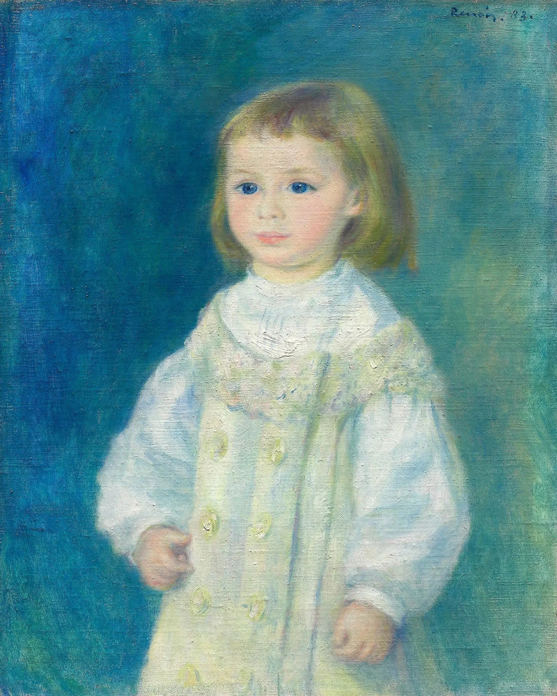 Lucie Berard (Il Bambino in bianco) - Pierre-Auguste Renoir