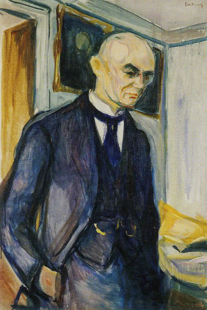 Reproduction du tableau « Lucien Dedichen - Edvard Munch » par Alpha Reproduction en peinture à l’huile