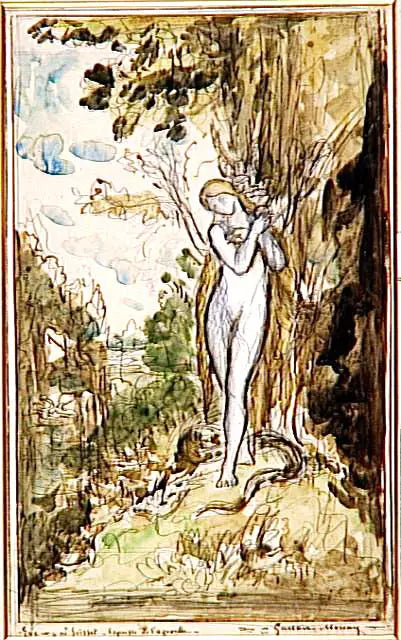 Lucrèce e Tarquin - Gustave Moreau