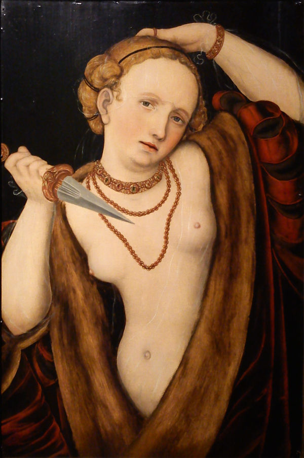 Lucrezio - Lucas Cranach il Vecchio