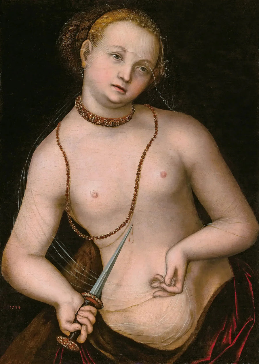 Lucrezia - Lucas Cranach il Vecchio