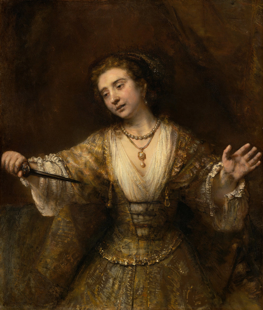 Il Suicidio di Lucrezia - Rembrandt