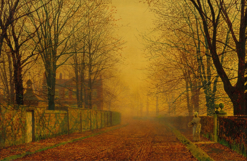 Bagliore della sera - John Atkinson Grimshaw