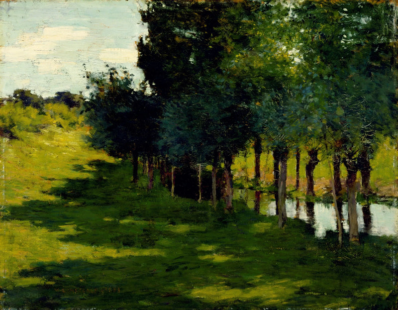 Luce del sole e ombra - Willard Metcalf