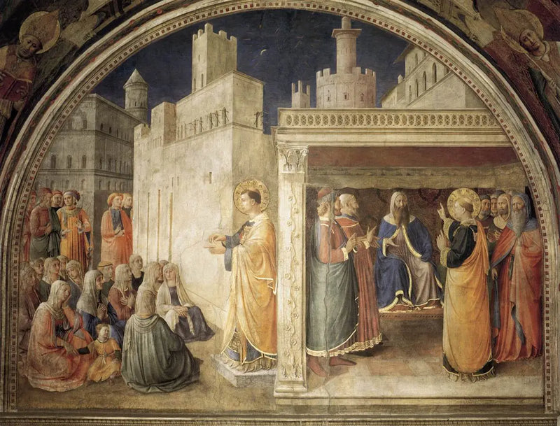 Lunetta del muro nord - Fra Angelico