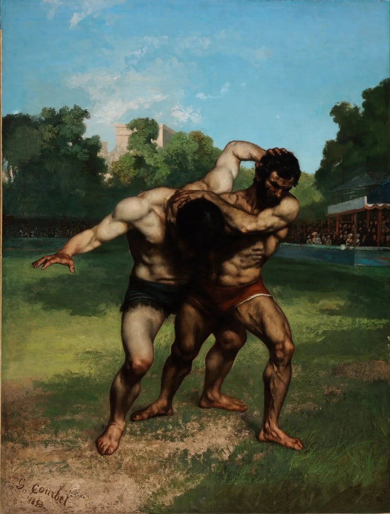 Lottatori - Gustave Courbet