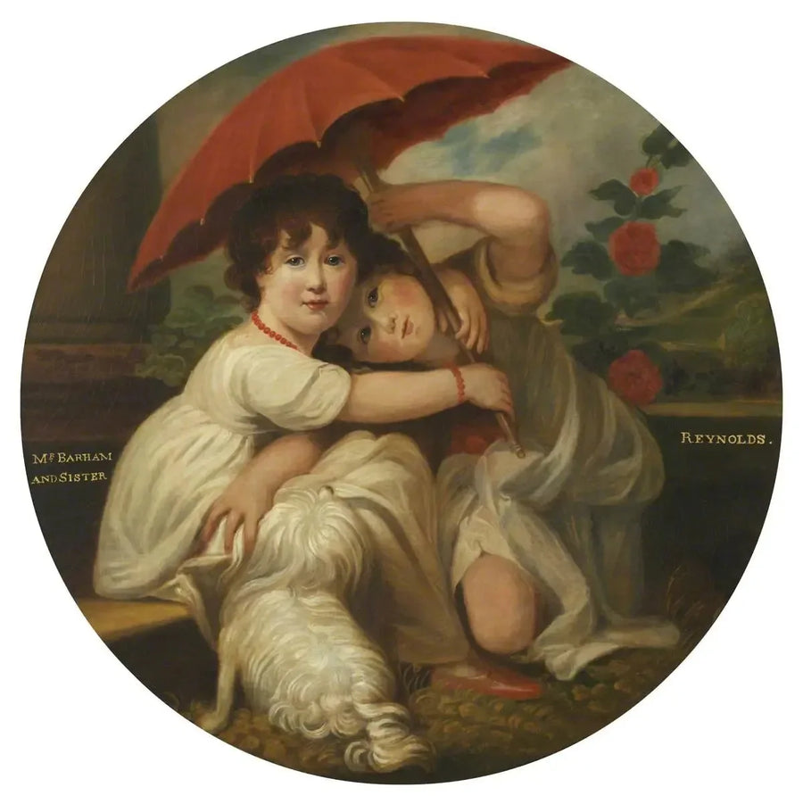 M. Barham e Mlle Barham - Joshua Reynolds
