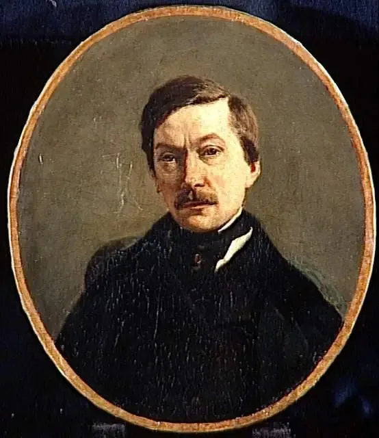 M. Édouard Delalain - Jean-Baptiste Camille Corot image 1 reproduction de peinture à l’huile