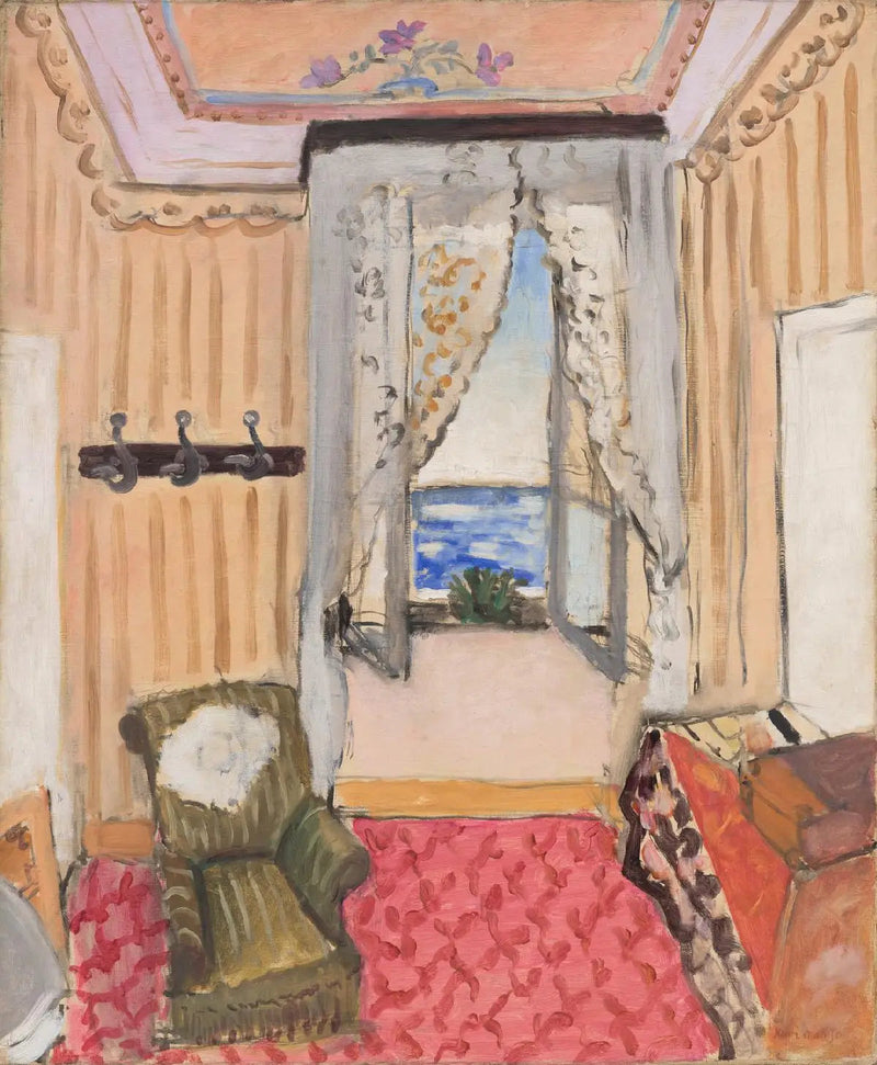 La mia camera al Beau-Rivage - Henri Matisse