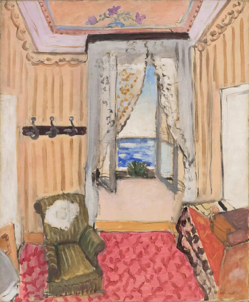 La mia camera al Beau-Rivage - Henri Matisse