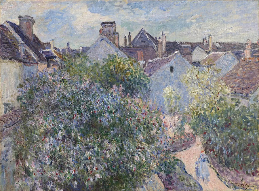 La mia casa a Moret - Alfred Sisley