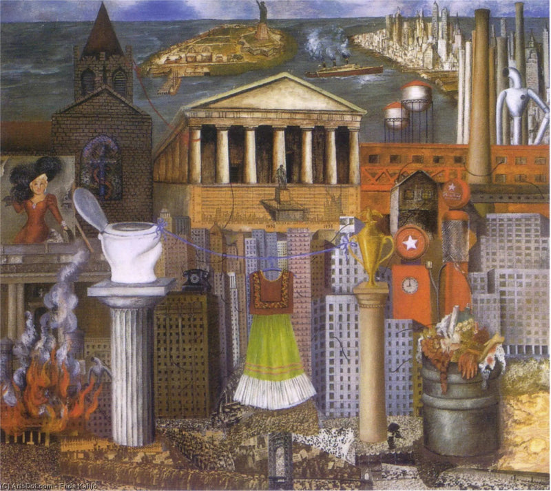 Il mio vestito è appeso lì - Frida Kahlo
