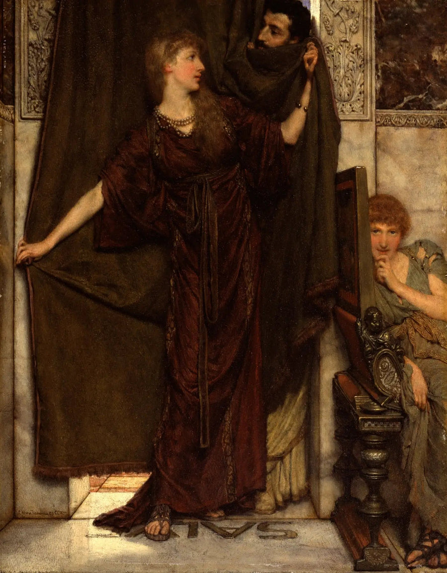 Ma sorella non è qui - Lawrence Alma-Tadema