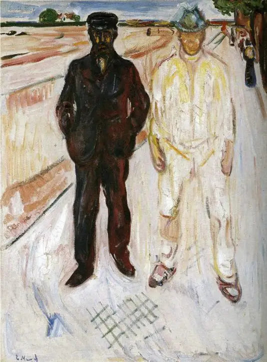 Muratore e Meccanico - Edvard Munch