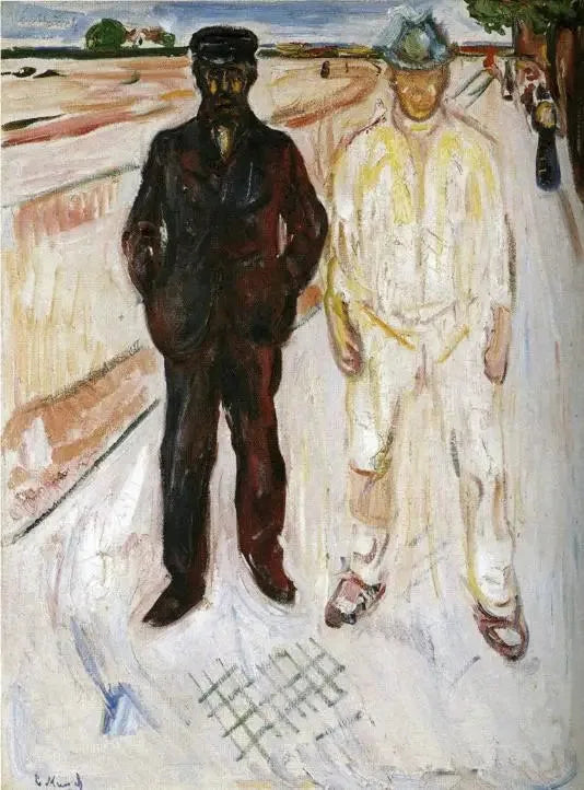 Muratore e Meccanico - Edvard Munch