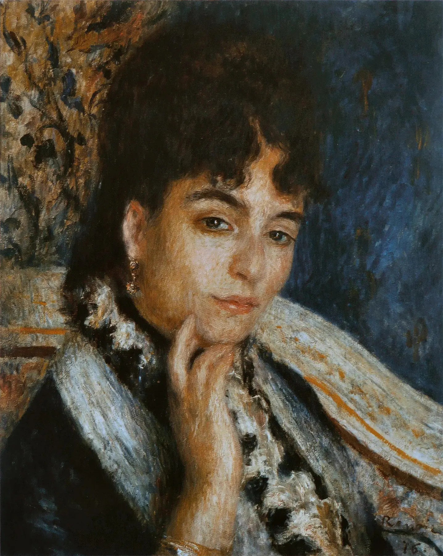 Madame Alphonse Daudet - Pierre-Auguste Renoir image 1 reproduction réalisée par Alpha Reproduction