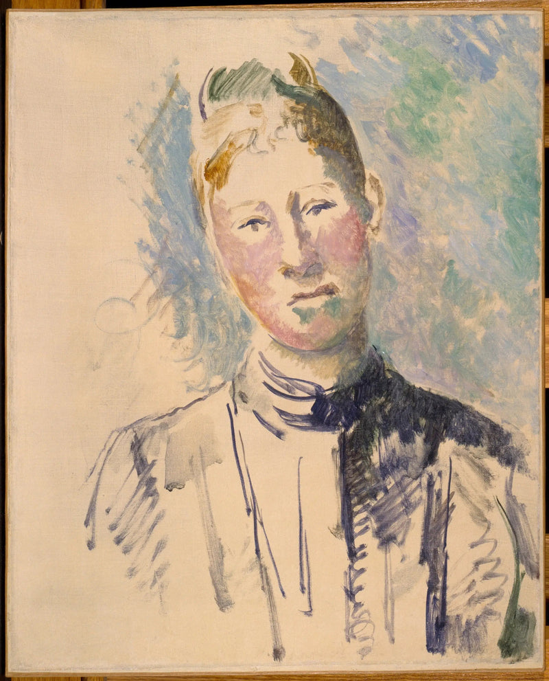 Signora Cézanne - Paul Cézanne