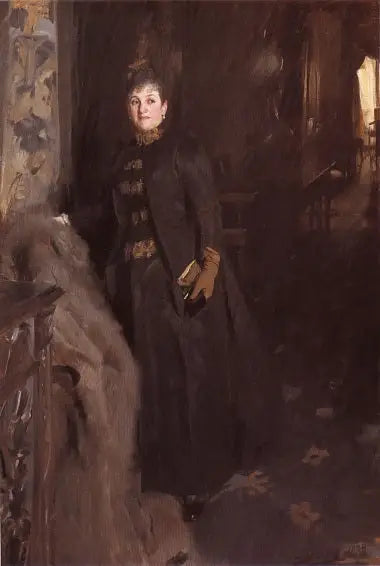 Madame Clara Rikoff - La sorella di Madame Salomon - Anders Zorn