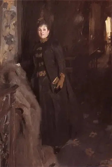 Madame Clara Rikoff - La sorella di Madame Salomon - Anders Zorn