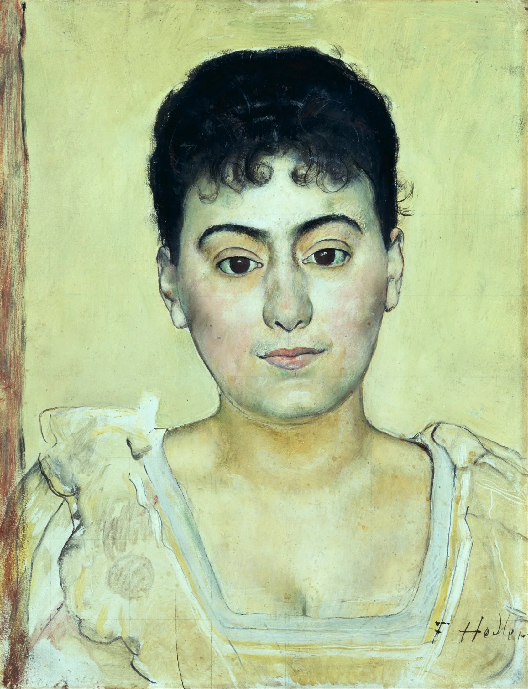 Madame de R. - Ferdinand Hodler image 1 reproduction artisanale de tableau