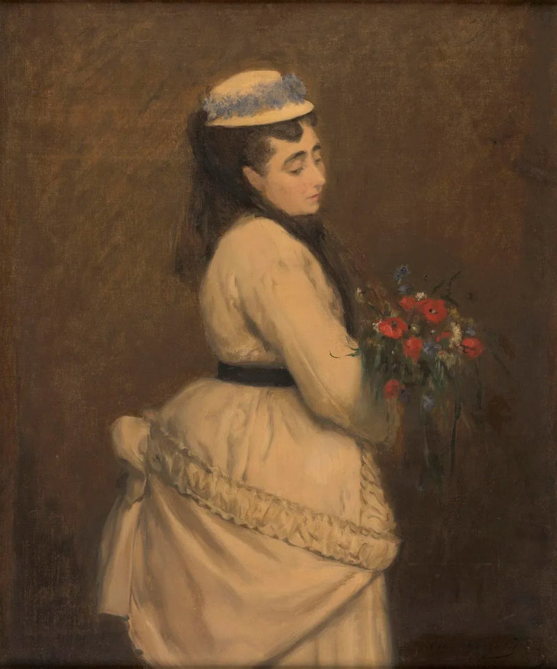 Madame E.G. (Madame Emmanuel Gonzalès, la madre dell'artista) - Eva Gonzalès