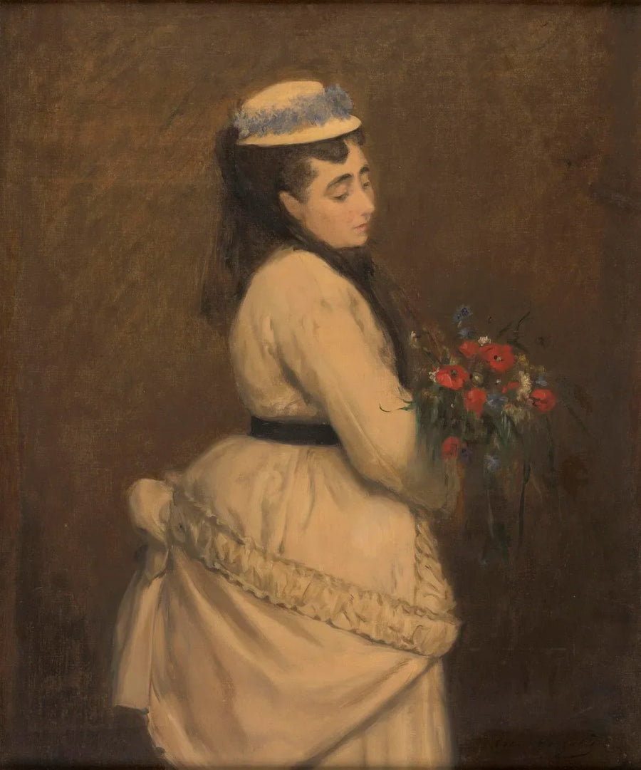 Madame E.G. (Madame Emmanuel Gonzalès, la madre dell'artista) - Eva Gonzalès
