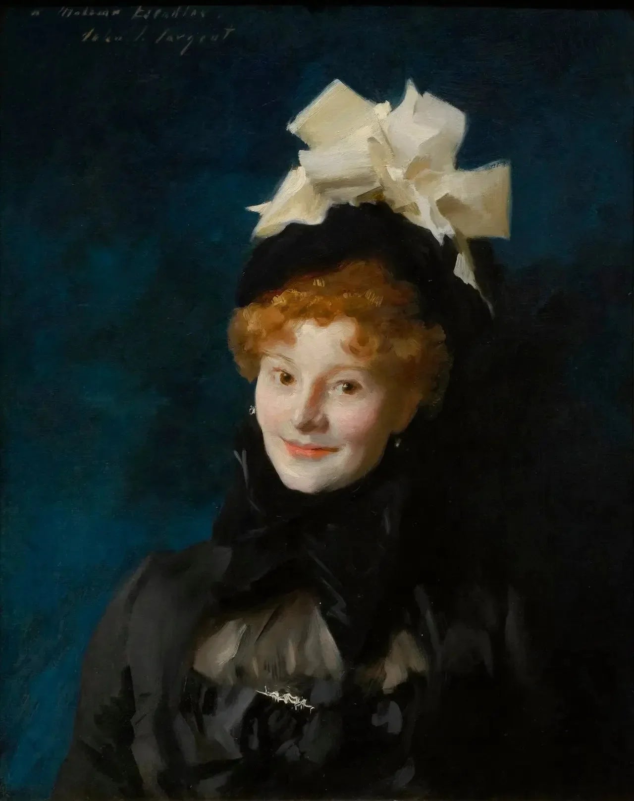 Madame Escudier - John Singer Sargent image 1 reproduction de peinture à l’huile