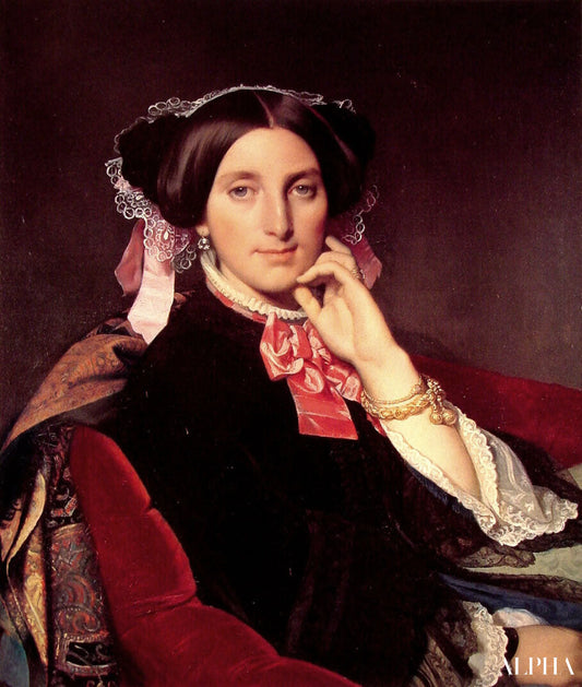 Madame Gonse - Jean-Auguste-Dominique Ingres - Reproductions de tableaux et peintures haut de gamme